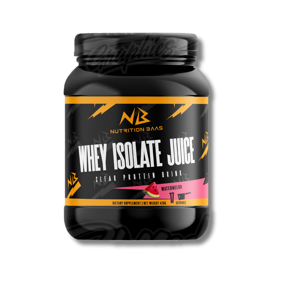 Whey Isolate Juice - Proteine Poeder - Clear Whey Isolate - Heldere Eiwitshake - Watermeloen - 17 Shakes - 420 Gram